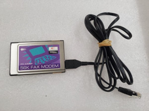 PCMCIA Modem Fax 56kbps Conexant